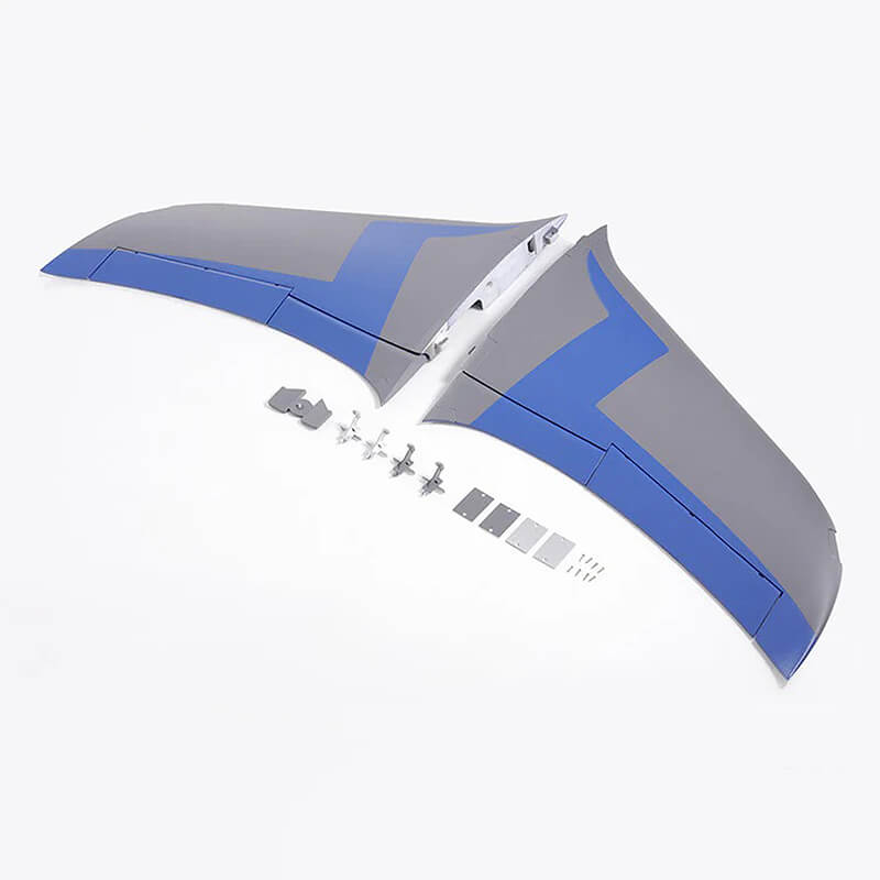 Fms Integral Main Wing Set - Blue