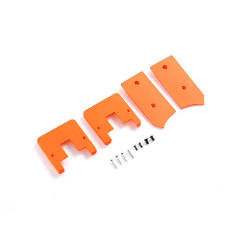 Fms 90mm Super Scorpion V2 Orange Main Landing Gear Cover