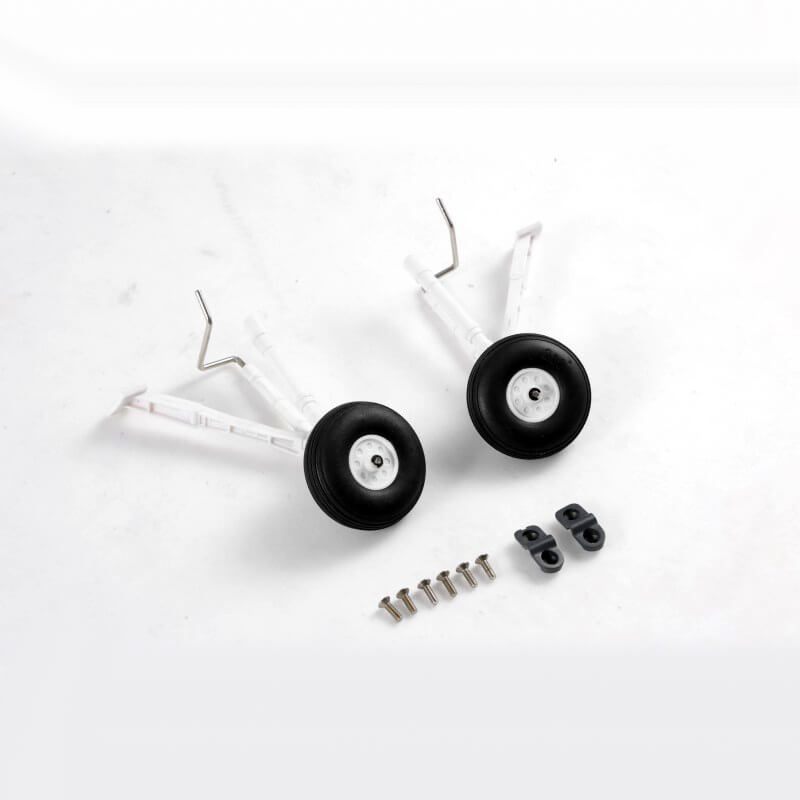 Fms 64mm F-16 Main Landing Gear Set (left & Right) - Grey