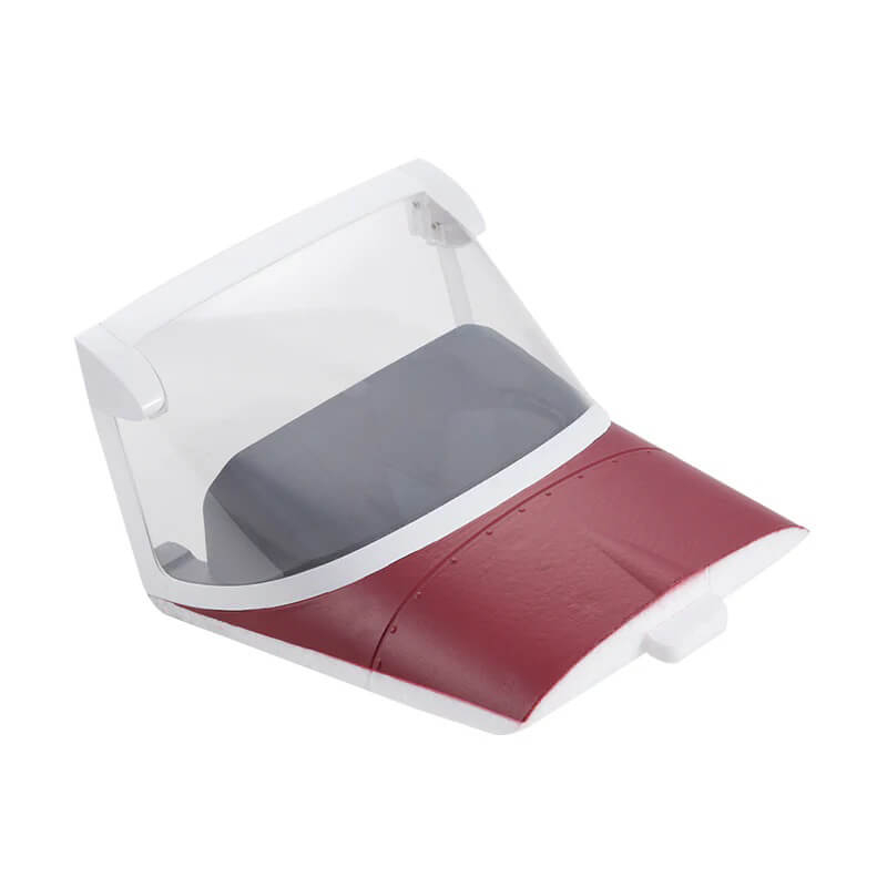 Fms Cessna 182 1500 Cockpit - Red