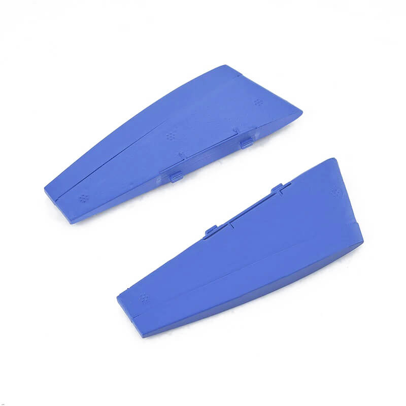 Fms 64mm J-10 Ventral Fins - Blue