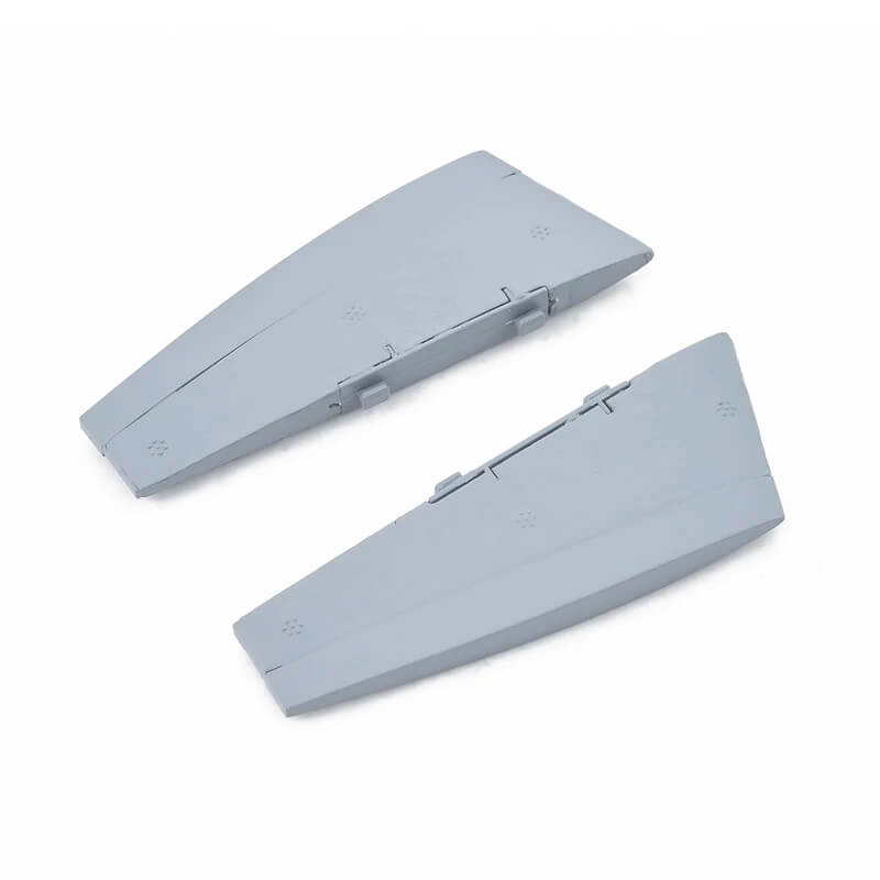 Fms 64mm J-10 Ventral Fins - Grey