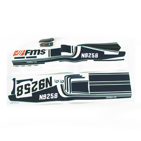 Fms Cessna 182 (v2) Decal Sheet (blue)