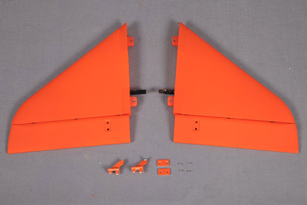 Fms 90mm Super Scorpion Horizontal Stabilizer Orange
