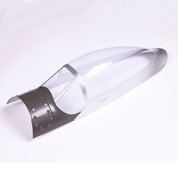 Fms 1700mm P51 Plastic Canopy - Red Tail