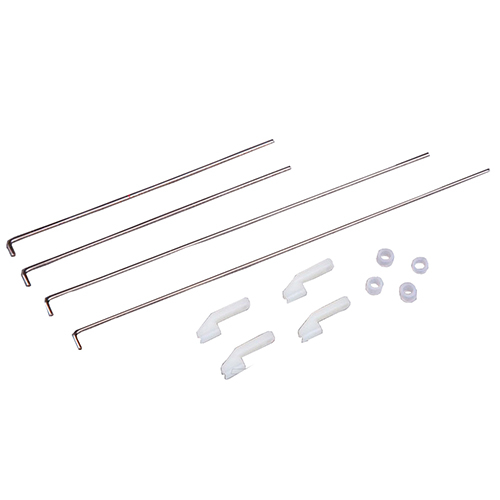 Fms 1.4m F3a Olympus Linkage Rod W/clevis & Securing Rings