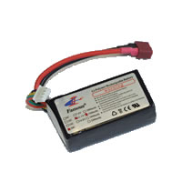 Fms Lipo Battery 1300mah 11.1v 20c (1.1 Cub)