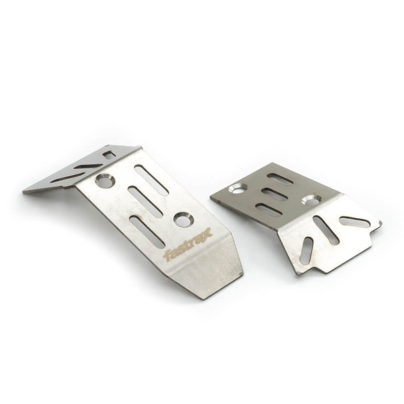 Fastrax Arrma Grom/granite/mojave Stainless Steel Armor Skid