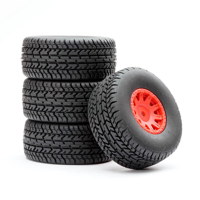 Fastrax Arrma Mojave Wheel/tyre 1/18 Set (4pc)-1