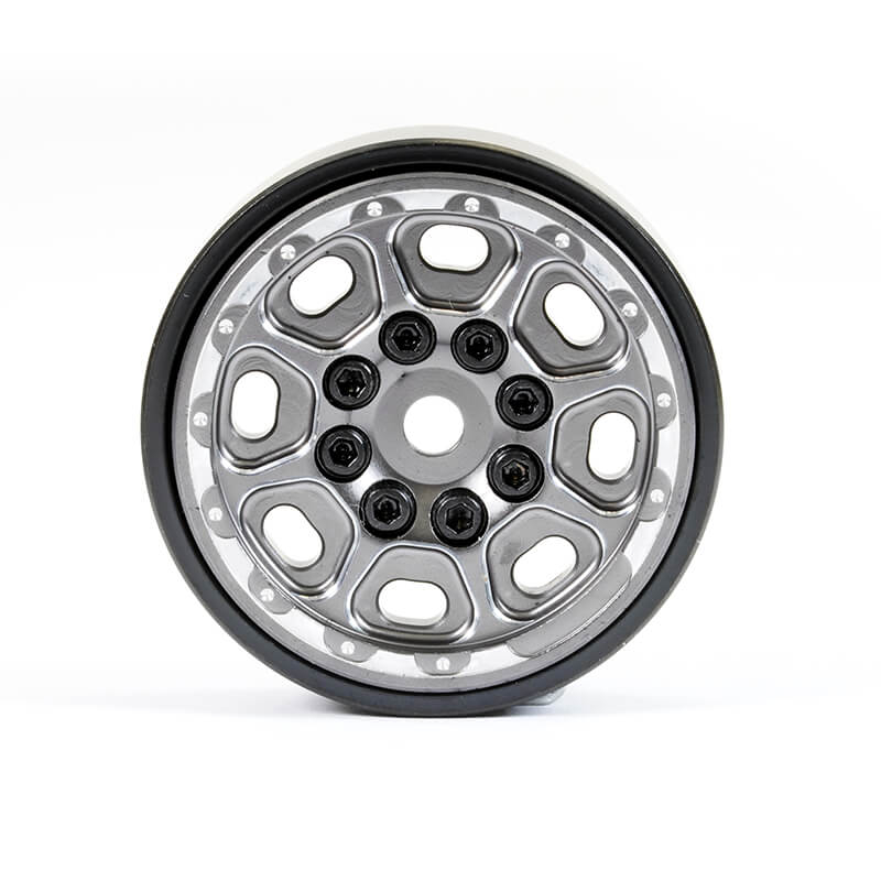 Fastrax Trx-4m Cnc Titanium Beadlock Wheels (4) Fits Scx24 / Ftx Mini Outback