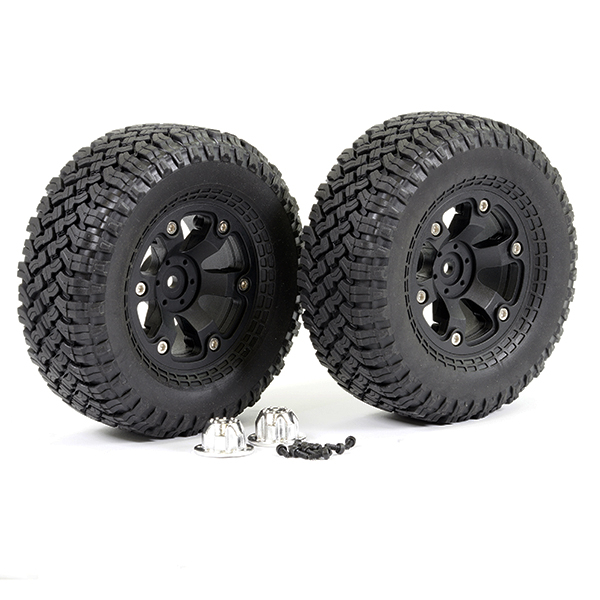 Ftx Outback 3 Complete Mounted Wheel & Tyre (pr) 100mm