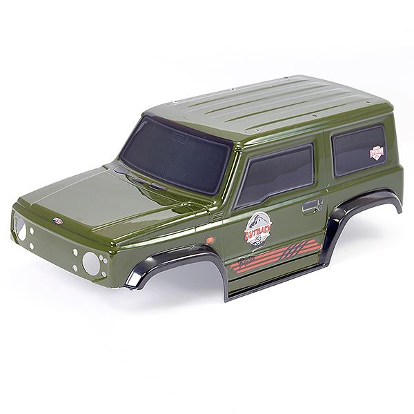 Ftx Outback 3 Paso Pvc Painted Body - Green