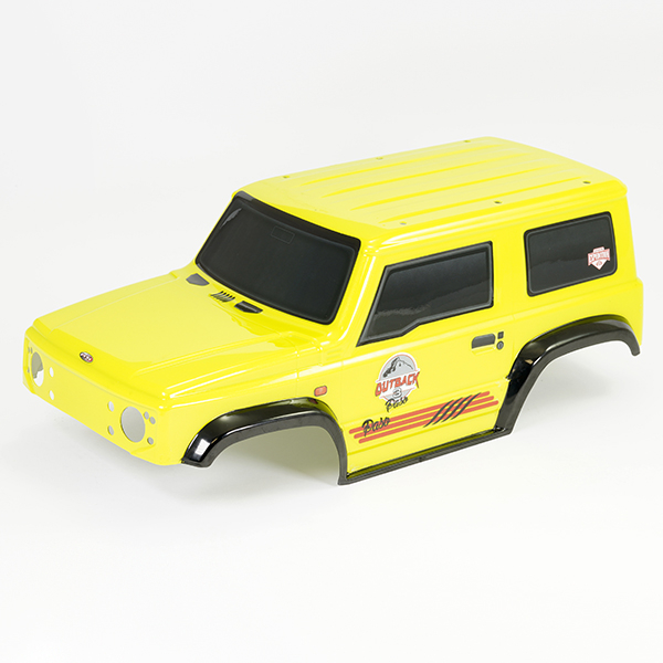Ftx Outback 3 Paso Pvc Painted Body - Yellow