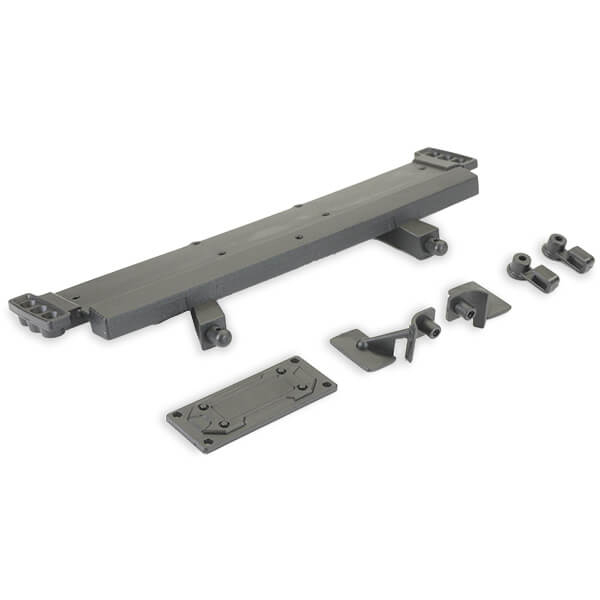 Ftx Outback 3 Treka Rear Body Mount Set & Mirror