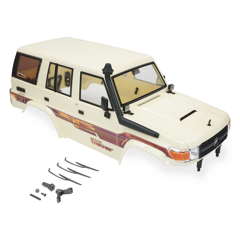 Ftx Tracker Pre-assembled Pc Body White