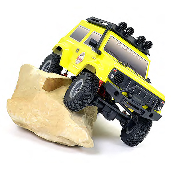 Ftx Outback Mini 2.0 Paso 1:24 Ready-to-run W/parts - Yellow