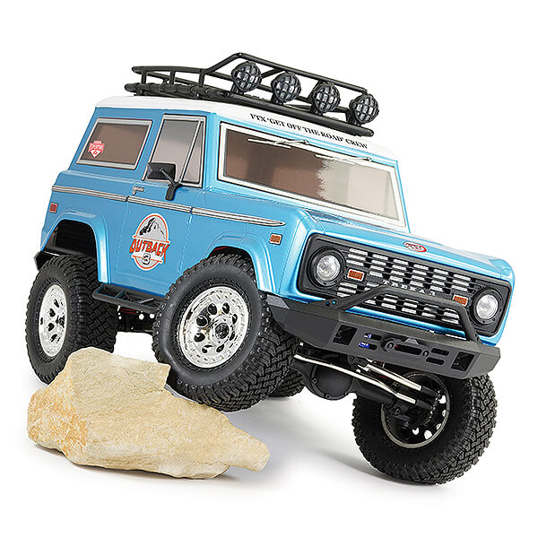 Ftx Outback 3.0 Treka Rtr 1:10 Trail Crawler - Blue