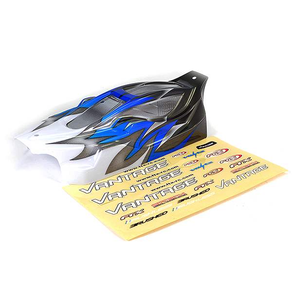 Ftx Vantage Printed Ep Buggy Body - Blue (brushed)