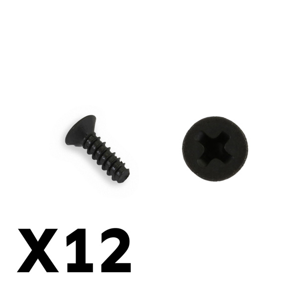 Ftx Flat Head Self Tapped Screws M3 X 10