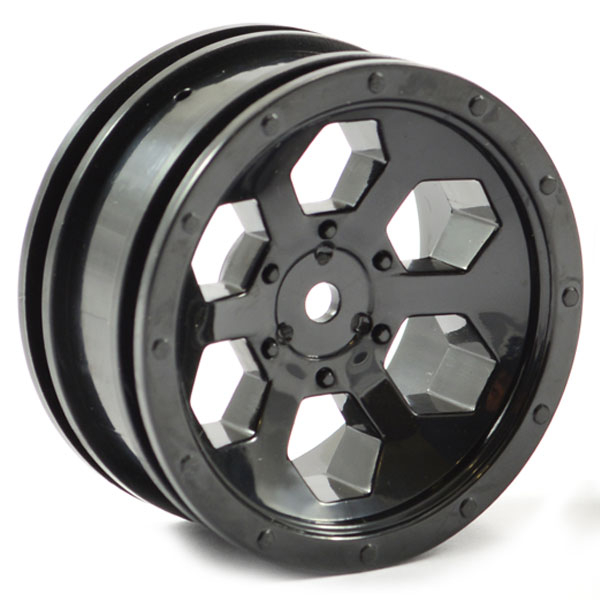 Ftx Outback 6hex Wheel (2) - Black