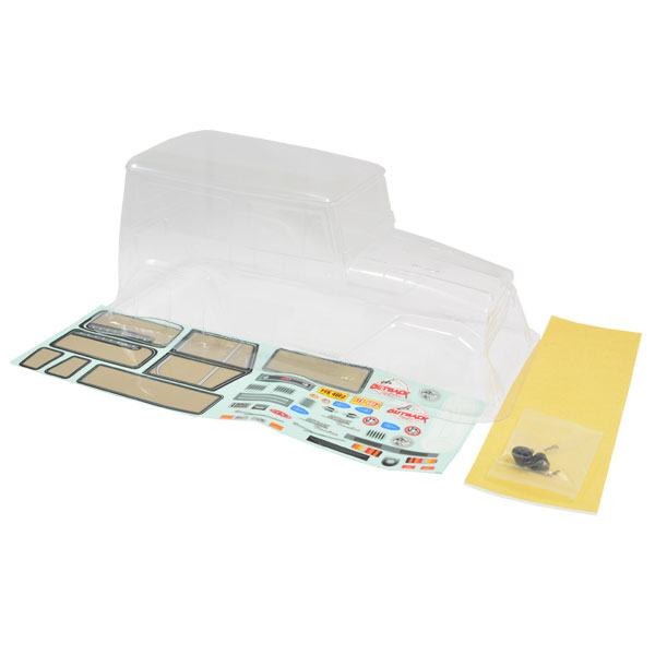 Ftx Outback Tundra Clear Lexan Bodyshell W/mask & Decals