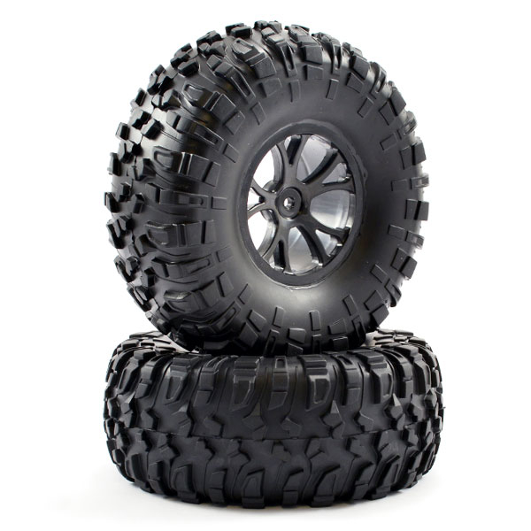 Ftx Outlaw Pre-mounted Wheels & Tyres - Black