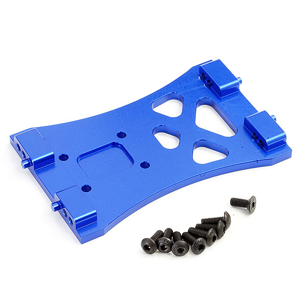 ftx-mauler-aluminium-centre-chassis-plate-blue