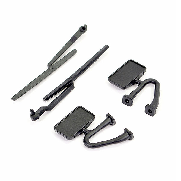Ftx Outback Hi-rock Body Part C - Mirrors & Wipers