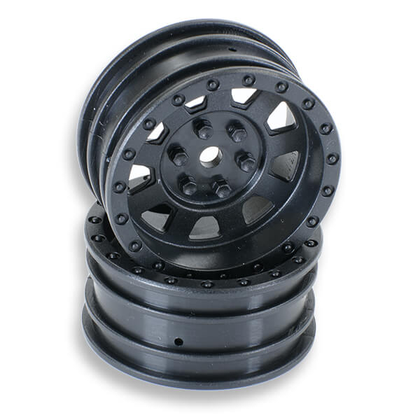 Ftx Outback Hi-rock Wheels - Black (pr)