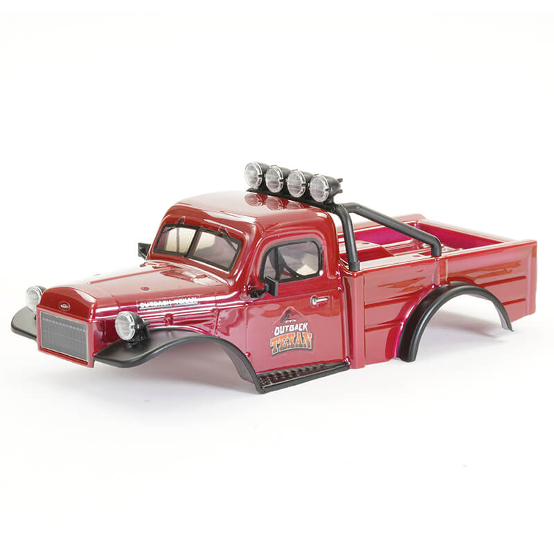 Ftx Outback Mini Xp Evo Texan Complete Body - Maroon Red