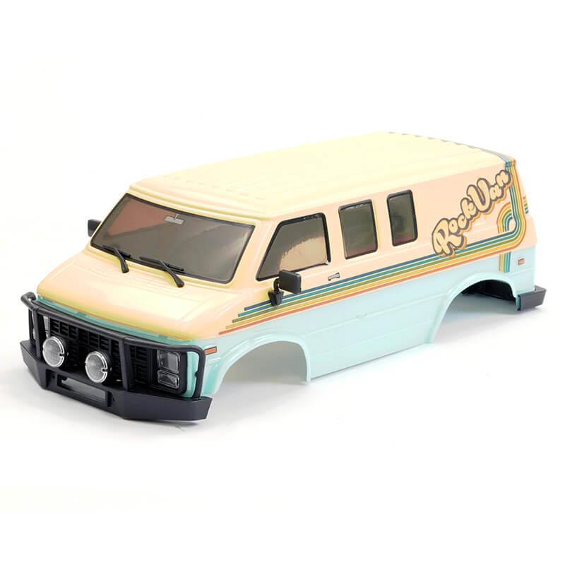Ftx Outback Mini Xp Rock Van Finished Body Set (beige)