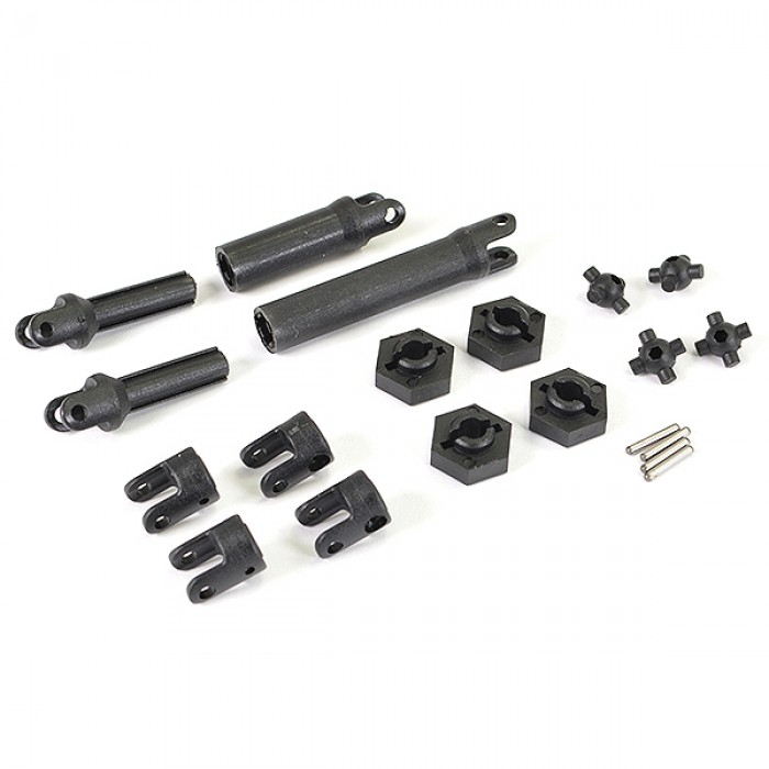 Ftx Outback Ranger Xc Centre Driveshafts, Wheel Hex, Pins