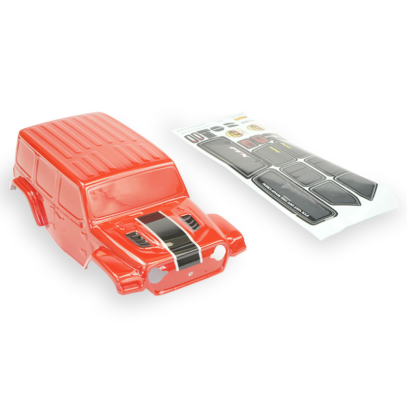 Ftx Outback Fury Xc Pvc Bodyshell - Red