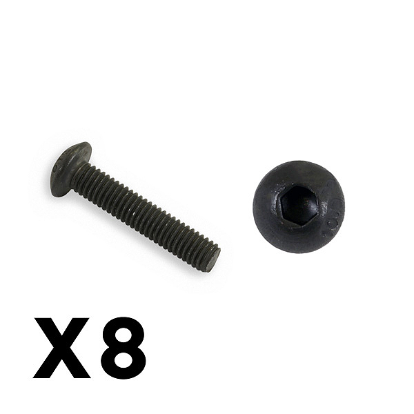 Ftx Button Head Hex Screw M3 X 15mm