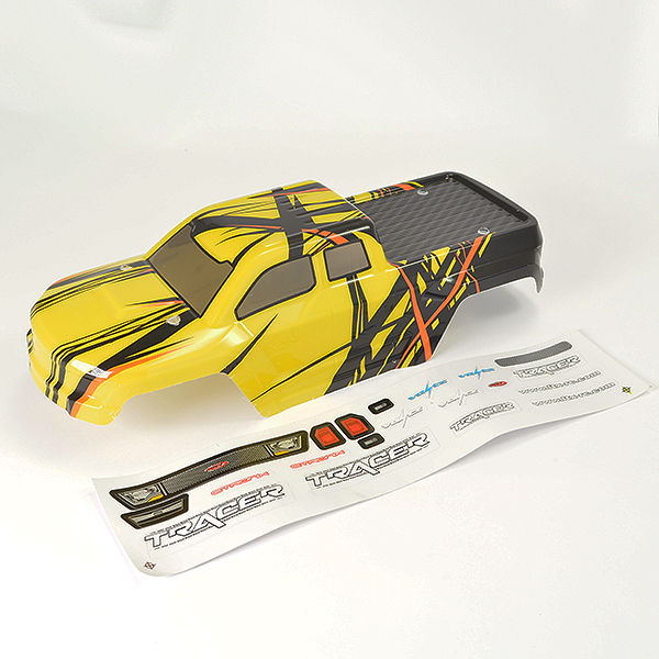 Ftx Tracer Truck Body & Decal - Yellow Option