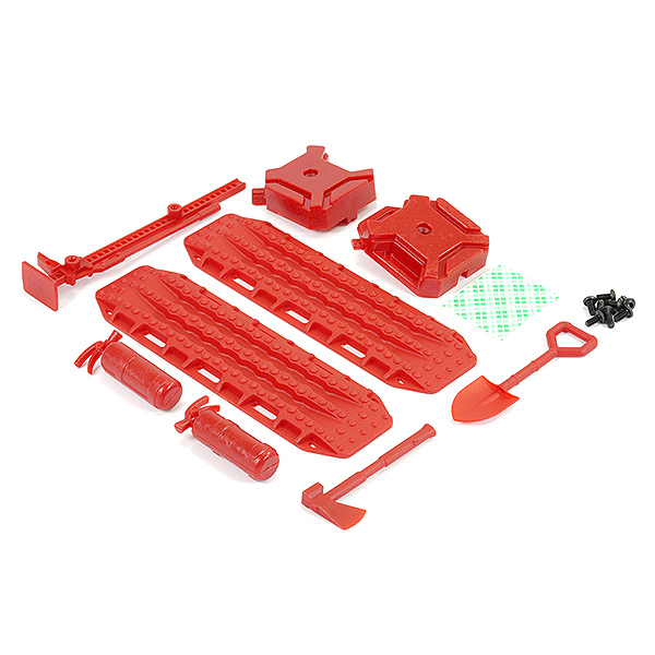 Ftx Outback Geo 4x4 Optional Scale Body + Rack Accessories