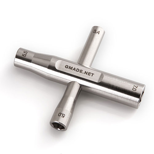 Gmade Mini Hex Nut Wrench 3.4mm/5mm/5.5mm/7mm
