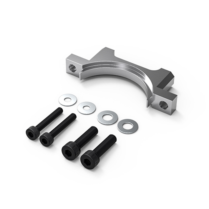 Gmade Gr01 Aluminum Clamp 40mm Fan Mount (silver)