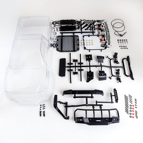 Gmade Komodo Clear Body Shell Set (287mm Wheelbase)