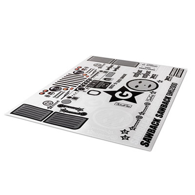 Gmade Sawback Decal Sheet