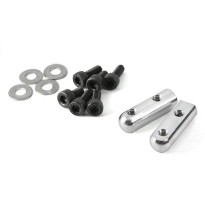 Gmade Aluminum Servo Mount Silver (2)