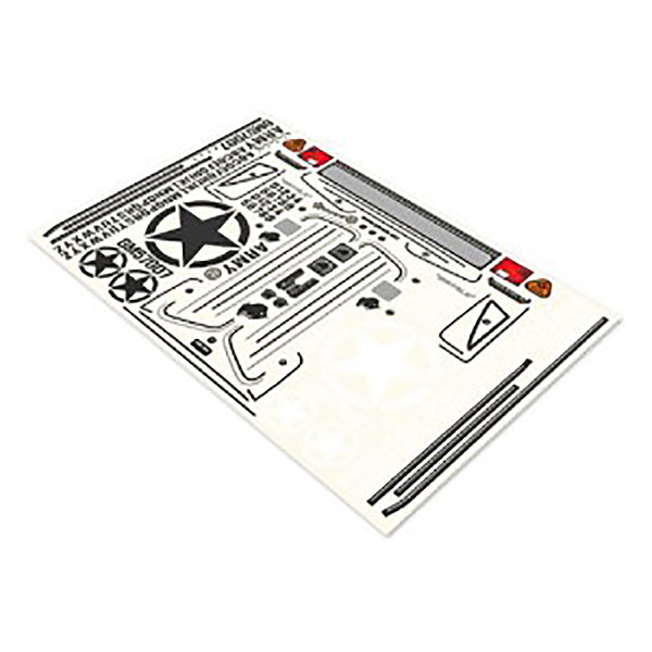 Gmade Military Buffalo Decal Sheet