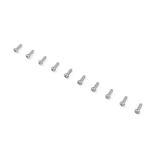 gmade-2x6mm-nickel-round-head-tapping-screw