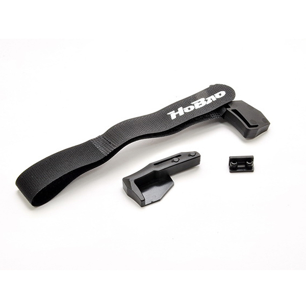 Hobao Epx Battery Holder And Blocker W/magic Strip
