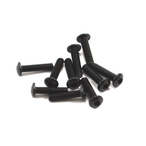 Hobao M3x12mm Hex Socket Button Head Screws