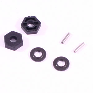 Hobao H2 Rear Wheel Hex Set