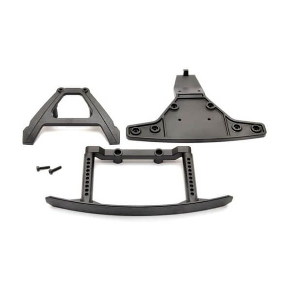 Hobao Hyper Ex10 Cnc Front Bumper Set W/adj Body Support