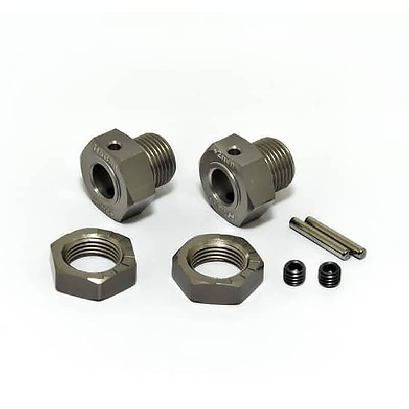 Hobao Hyper 17mm +2mm Offset Wheel Hex Hub (pr)