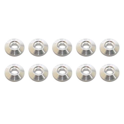 Hobao Alum. Collar 3.2x10mm (10)