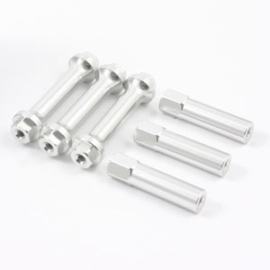 Hobao Hyper 7/vs Alum Radio Tray & Wing Stay Posts